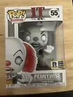 Funko Pop! It - Pennywise #55 Black & White  Rhode Island Comic Con +Protector