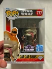 Funko POP! Jar Jar Diamond Glitter Star Wars Celebration Exclusive #777