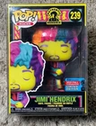 Funko Pop! JIMI HENDRIX (BLACK LIGHT) #239 Fall Convention Exclusive Blacklight