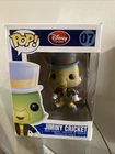 Funko Pop! JIMINY CRICKET - Red Disney Store Logo Pinocchio Vinyl Figure #07