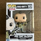 Funko Pop JOHN "Soap" MACTAVISH #143 Call of Duty *Excellent Condition*