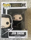 Funko Pop - Jon Snow (07) Game Of Thrones NIB