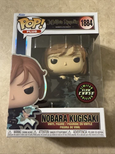 FUNKO POP Jujutsu Kaisen NOBARA KUGISAKI GLOW CHASE Vinyl Figure 1884