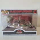 Funko POP! - Jurassic Park - 1198 Dr. Sattler With Triceratops Movie Moment