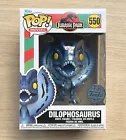 Funko Pop Jurassic Park Dilophosaurus #550 + Free Protector