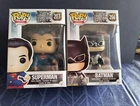 Funko Pop Justice League Superman #207 And Batman #204