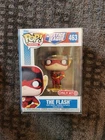 Funko Pop Justice League The Flash 463 Target Exclusive Vaulted W/Protector