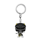 Funko Pop! Keychain Black Ranger (30th Anniversary) Power Rangers
