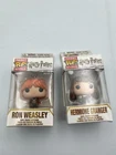 Funko Pop! Keychains Harry Potter Holiday - Ron Weasley & Hermione NEW