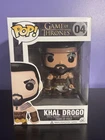 Funko Pop! Khal Drogo #04 Game Of Thrones Vaulted Vinyl Figure New