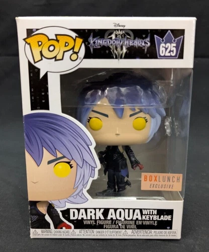 Funko Pop! : Kingdom Hearts 3 : Dark Aqua (With Keyblade) : 625