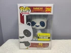 Funko Pop Kung Fu Panda Flocked Po Entertainment Earth Exclusive #250 wProtector