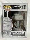 Funko Pop! Lady Justice #89 W/soft Protector Rocks Metallica Heavy Metal New