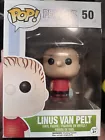 Funko POP! Linus Van Pelt #50 Charlie Brown Peanuts With Protector