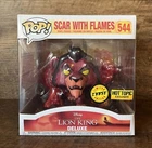 Funko Pop! LION KING Deluxe #544 Scar With Red Flames Chase Hot Topic Exclusive