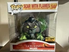 Funko Pop! Lion King Scar With Flames #544 Hot Topic Exc Vinyl Figure
