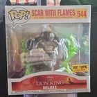 Funko Pop! Lion King Scar With Flames #544 Hot Topic Exc Vinyl Figure