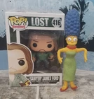 Funko Pop! Lost Sawyer James Ford 416 The Simpsons Marge Simpson Figure