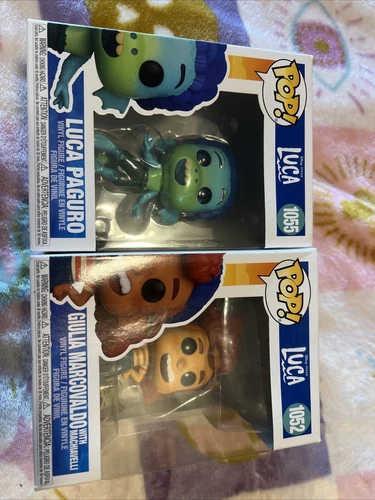Funko Pop! Luca Paguro & Giulia Marcovaldo With Machiavelli - Disney Pixar Luca