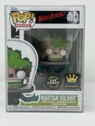 Funko Pop! Mars Attacks! Martian Soldier GITD CHASE #1877 Specialty w/Protector