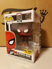 Funko Pop Marvel #593 80 Years Spider-Man METALLIC Hot Topic Exclusive *NEW*