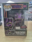 Funko Pop Marvel Black Panther #891 BLACK PANTHER  Blacklight