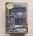 Funko Pop Marvel Black Panther Black Light #891 + Free Protector