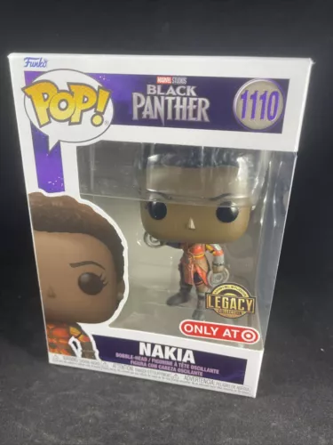 Funko Pop Marvel Black Panther Nakia #1110 Target Exclusive Legacy