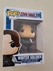 Funko Pop! Marvel Captain America: Civil War - Winter Soldier #129 - see descrip