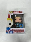 Funko Pop! Marvel Captain America (Unmasked) #06 Metallic ComiKaze Exclusive