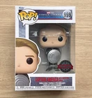 Funko Pop Marvel Captain America With Prototype Shield #999 + Free Protector