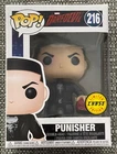Funko POP! Marvel DAREDEVIL Punisher Chase #216 EXCELLENT CONDITION W/PROTECTOR