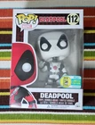 Funko Pop! Marvel ~ Deadpool - #112 ~ 2016 San Diego Comic Con Exclusive Sticker