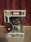 Funko Pop! - Marvel - Deadpool as Bob Ross #319