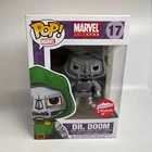 Funko Pop! Marvel: Dr. Doom #17 (Black & White) - Fugitive Toys Exclusive - RARE