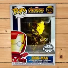Funko Pop Marvel Exclusive GOLD CHROME IRON MAN Vinyl Figure 285 Infinity War