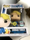 FUNKO POP MARVEL FANTASTIC FOUR HUMAN TORCH #568 EXCLUSIVE NEW.