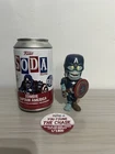Funko Pop! Marvel Glow In The Dark Zombie Captain America LE1600 Chase Soda