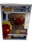 Funko Pop Marvel Human Torch Fantastic Four 572 Exclusive Figure T2750 D37