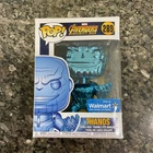 Funko POP! Marvel Infinity War Thanos Blue Chrome Exclusive #289