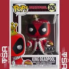 Funko Pop! Marvel KING DEADPOOL (HAMBURGER) #326 FYE Exclusive With Protector
