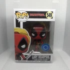 FunKo POP! Marvel Lady Deadpool #549 PIAB Exclusive With Protector Top D Damage