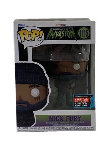 Funko Pop Marvel Nick Fury #1115 Secret Invasion 2022 Fall Convention Exclusive