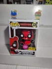 Funko Pop! Marvel Pandapool Flocked Chase Hot Topic Exclusive #328 w/Protector