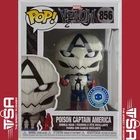 Funko Pop! Marvel POISON CAPTAIN AMERICA #856 Pop In A Box Exclusive Venom 2021