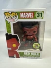 Funko POP! Marvel RED HULK #31 (Metallic) LE 480 pcs 2013 SDCC Exclusive GRAIL
