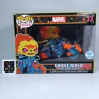 Funko Pop! Marvel Ride Blacklight Ghost Rider Exclusive #33