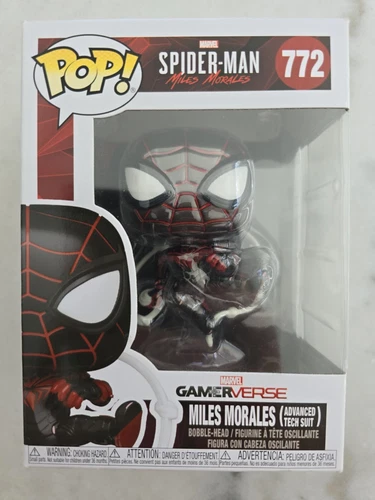 Funko Pop! - Marvel Spider-Man - Miles Morales (Advanced Tech Suit) #772