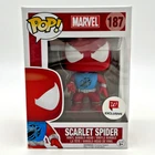 Funko POP! Marvel Spider-Man SCARLET SPIDER #187 Walgreens Exclusive w/PROTECTOR