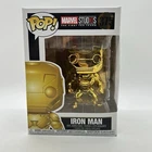 Funko Pop! Marvel Studios #375 Iron Man Good Chrome Bobble-Head First Ten Years